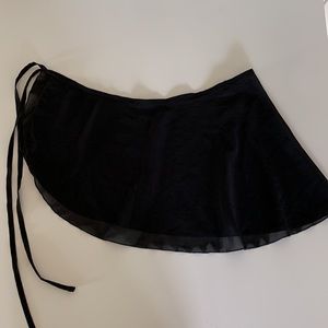 Bloch ballet wrap skirt